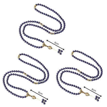 Lapislazuli-Drittes-Auge-Mala